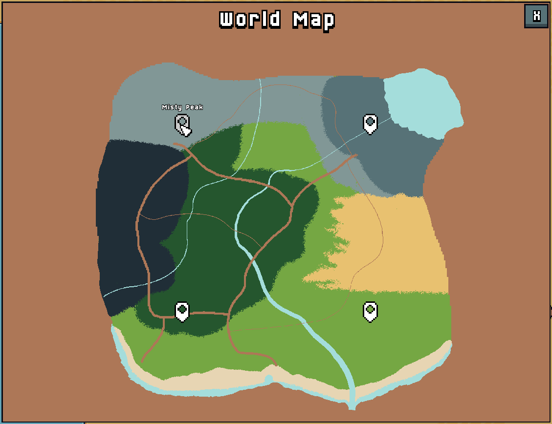 The world map as of v0.0.9